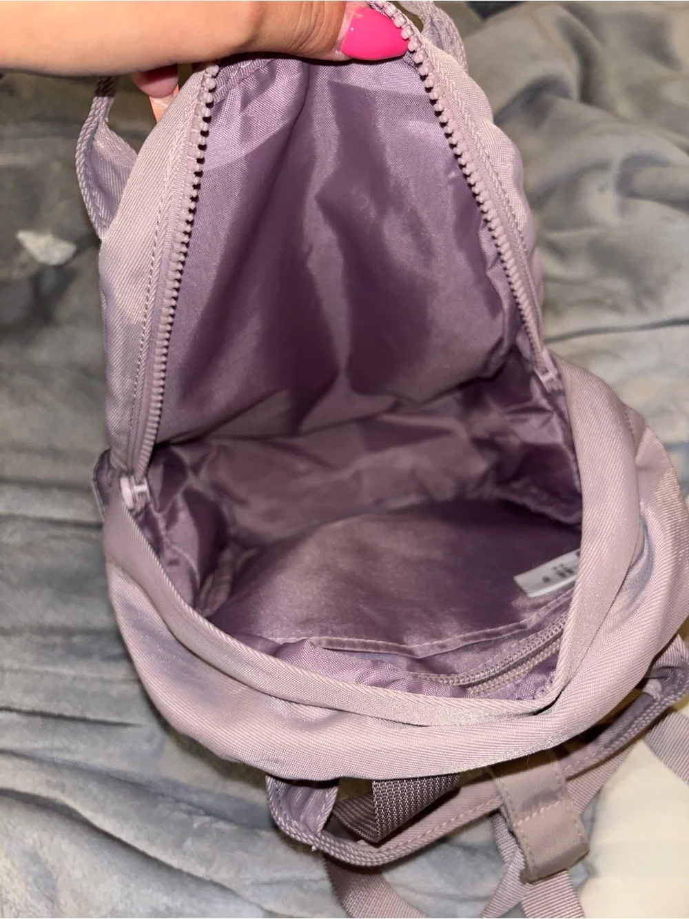 Women's Mini Backpack in Dusty Mauve